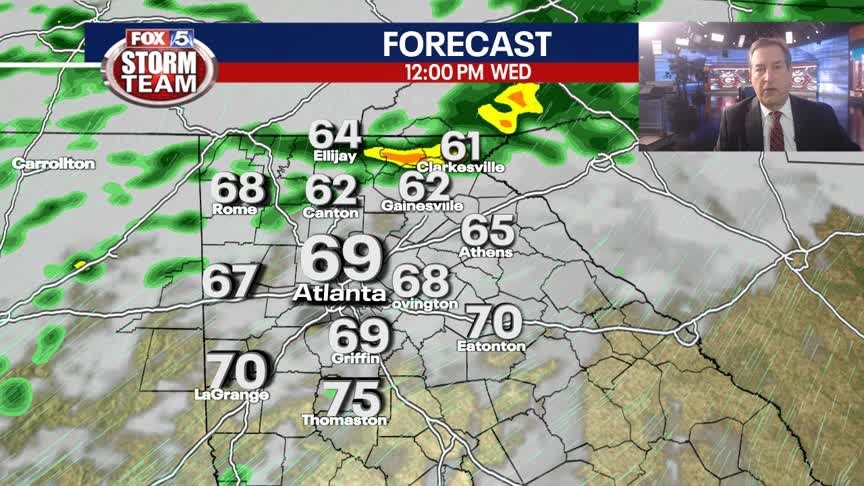 Tuesday Evening Weather Update