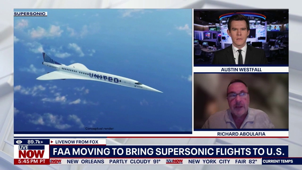 FAA moving to bring supersonic flights to U.S.