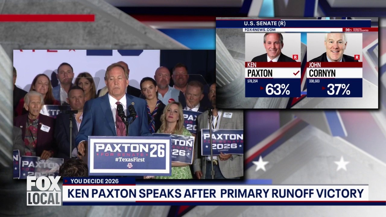 FULL: Ken Paxton Runoff Victory Speech
