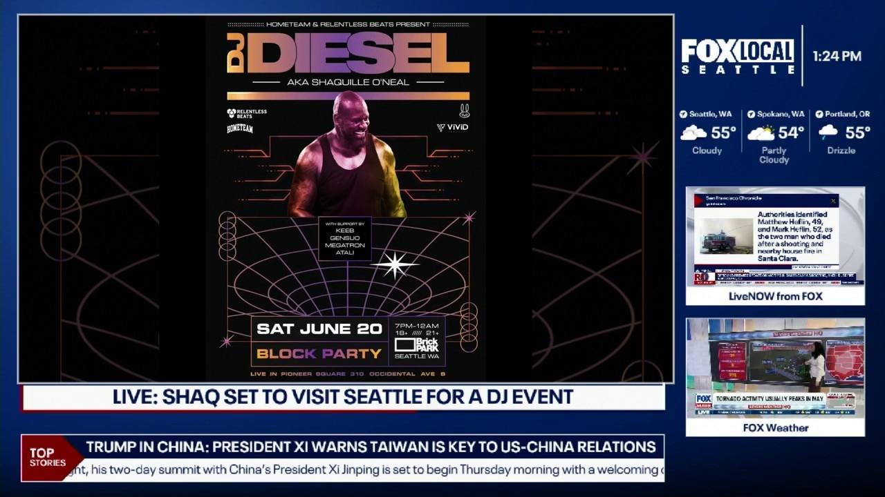 DJ Diesel takes over Pioneer Square for the World Cup