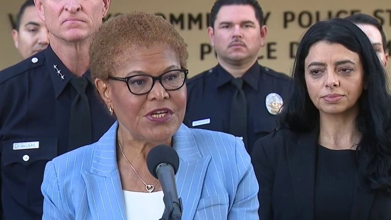 LA city officials discuss new crime stats