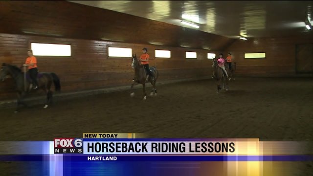 Kramp talks horseback riding lessons at Knollwood Farm