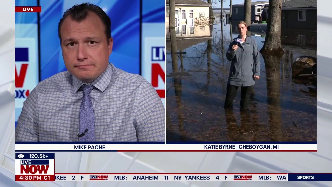 River flooding prompts evacuations in Michigan