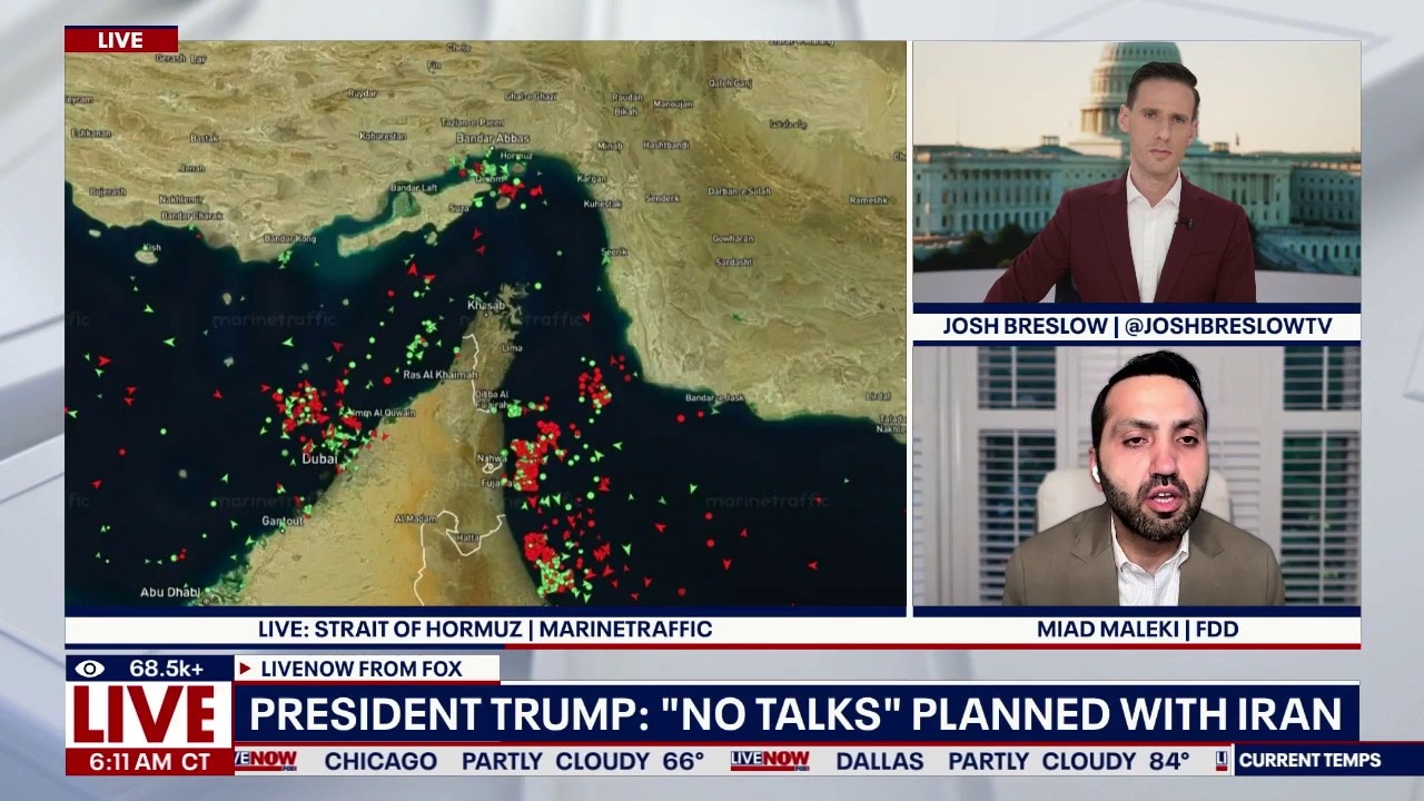 Trump: "No talks" planned with Iran