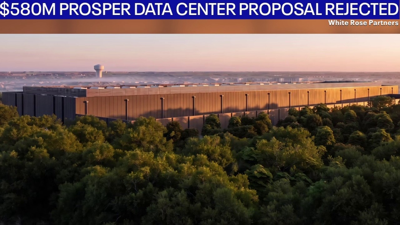 Prosper Planning Board Rejects $580M Data Center Plan