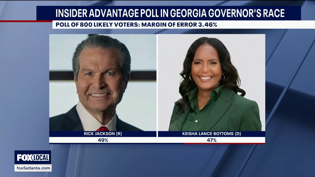 Georgia voters split on Jackson and Bottoms in new poll