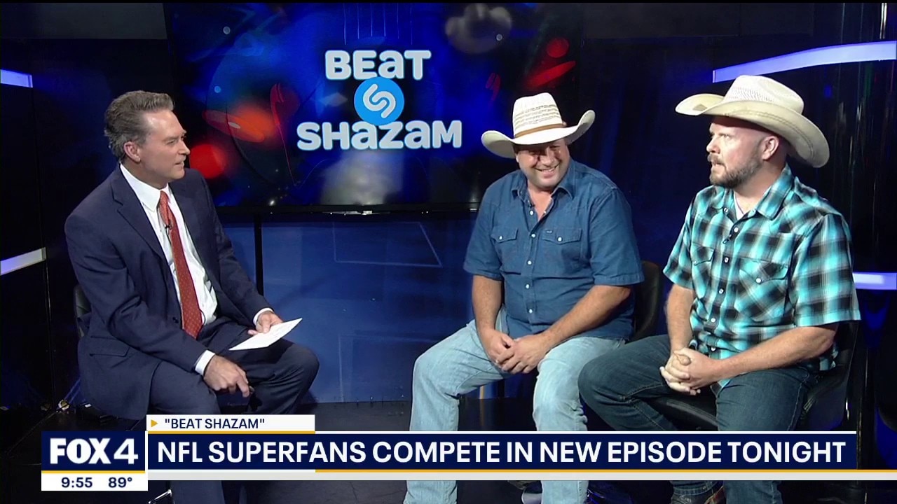 Dallas Cowboys fans appear on Beat Shazam