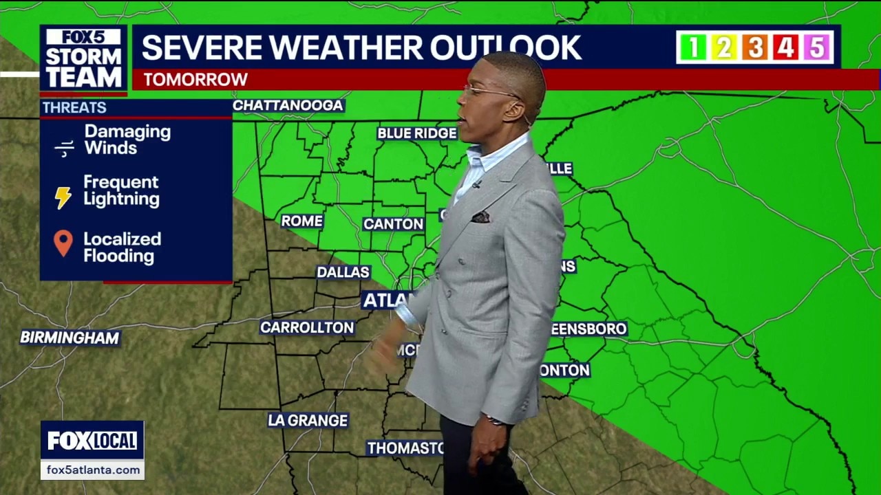 Tuesday night forecast