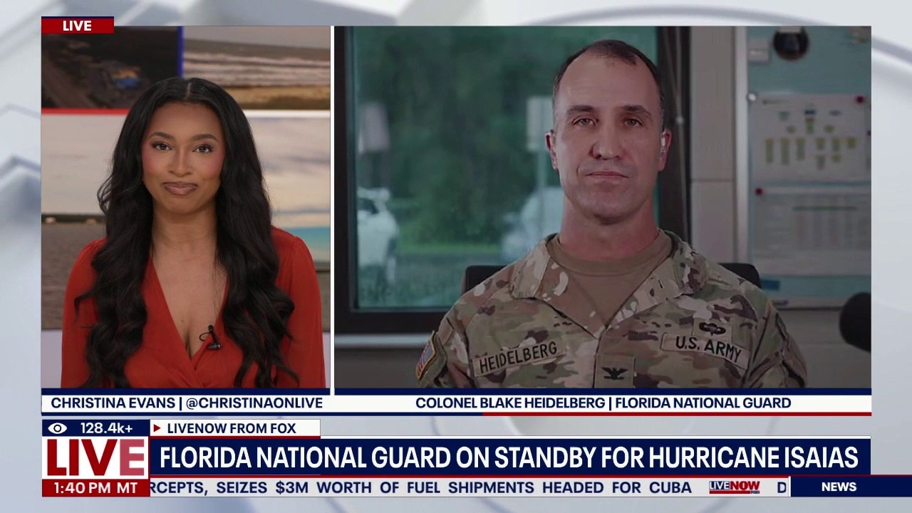 Florida National Guard on standby for Hurricane Isaias