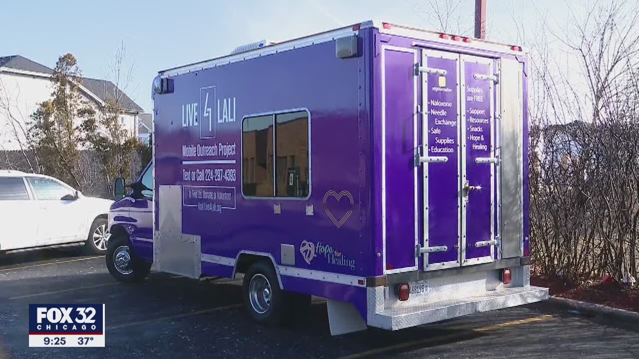 Mobile outreach to fight opioid epidemic