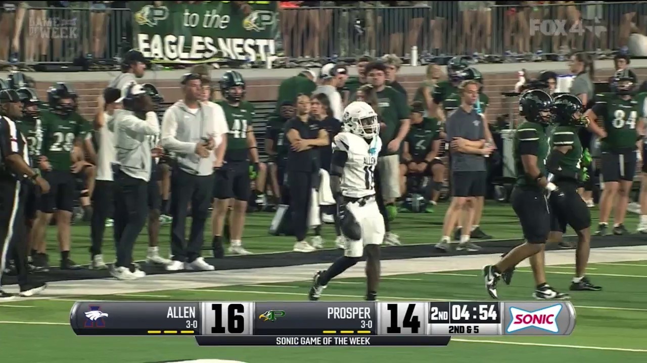 First Half: Allen vs. Prosper