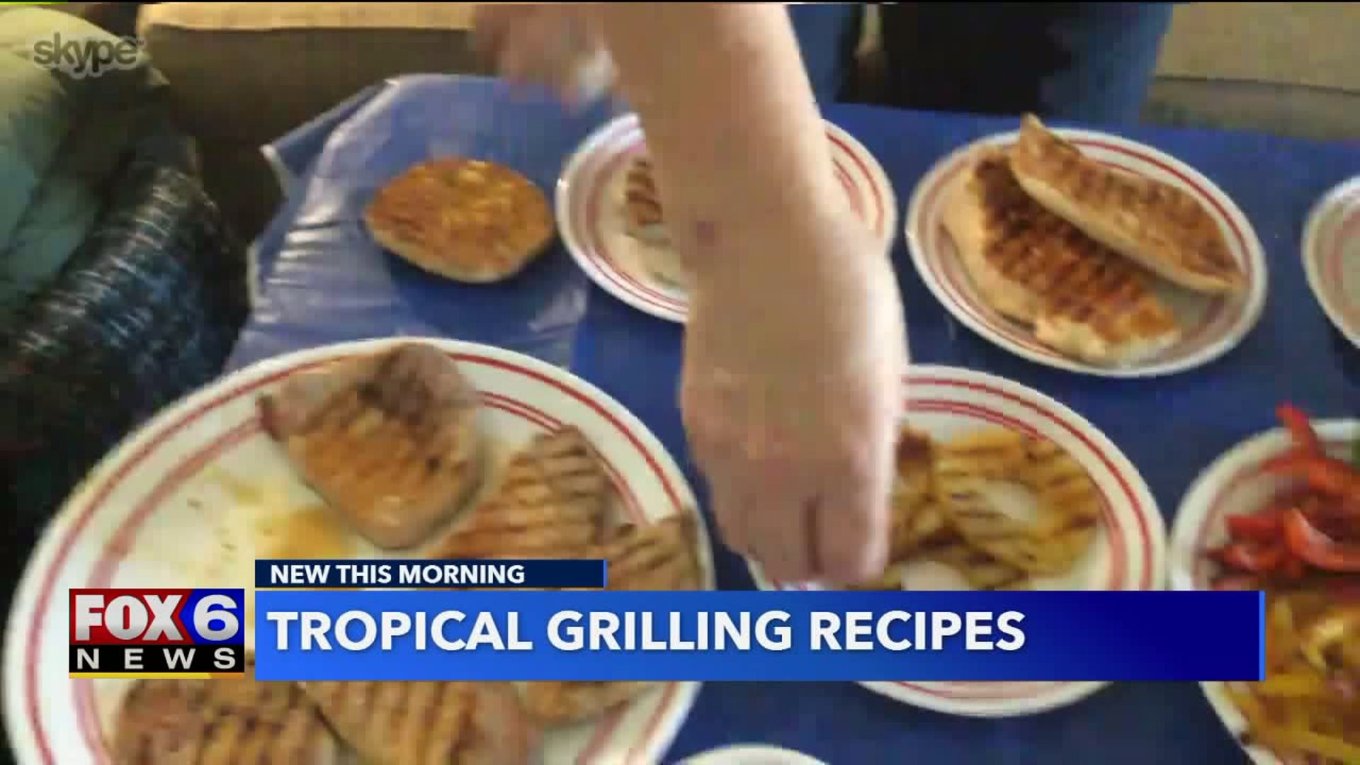 Tropical grilling recipes