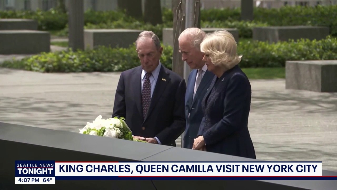 King Charles and Queen Camilla honor 9/11 victims in NYC