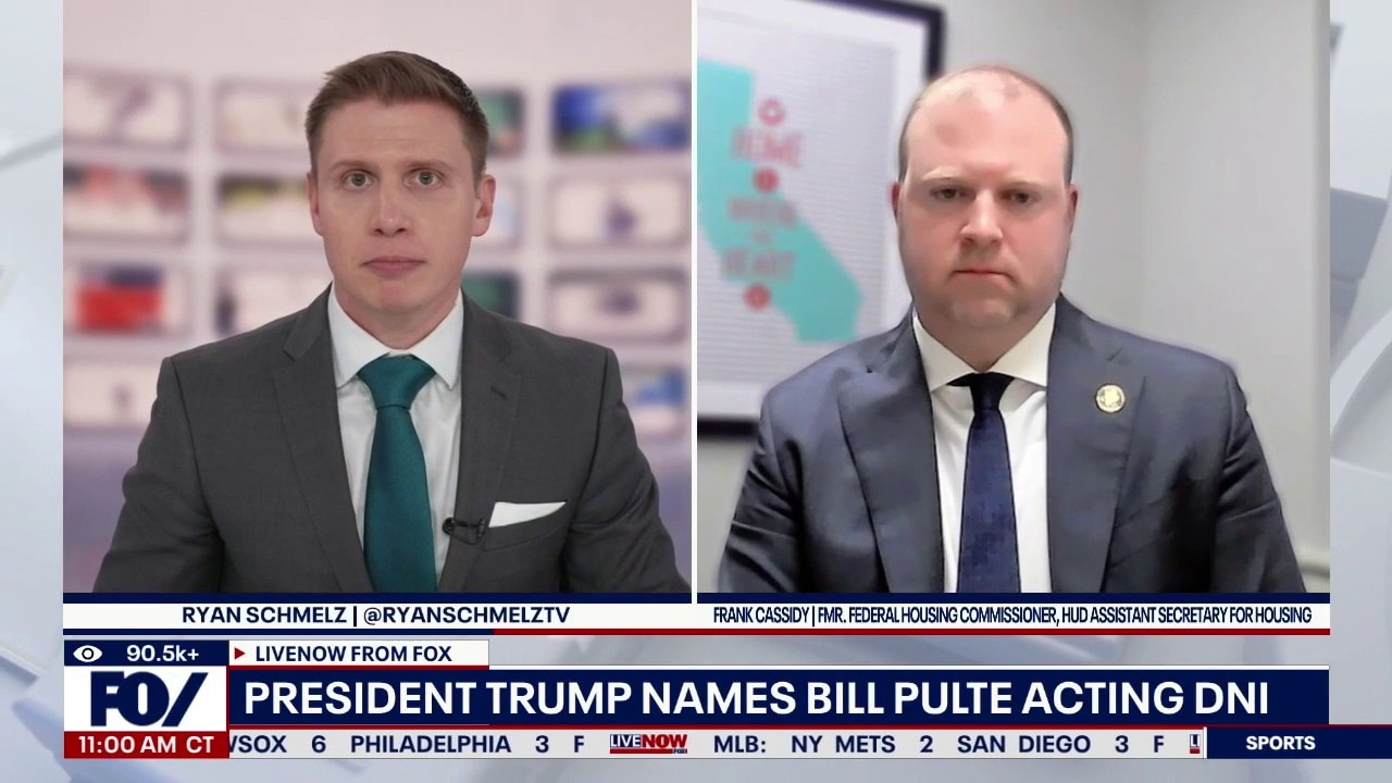 Former Trump Housing Chief Frank Cassidy Praises Bill Pulte’s Move to Acting DNI