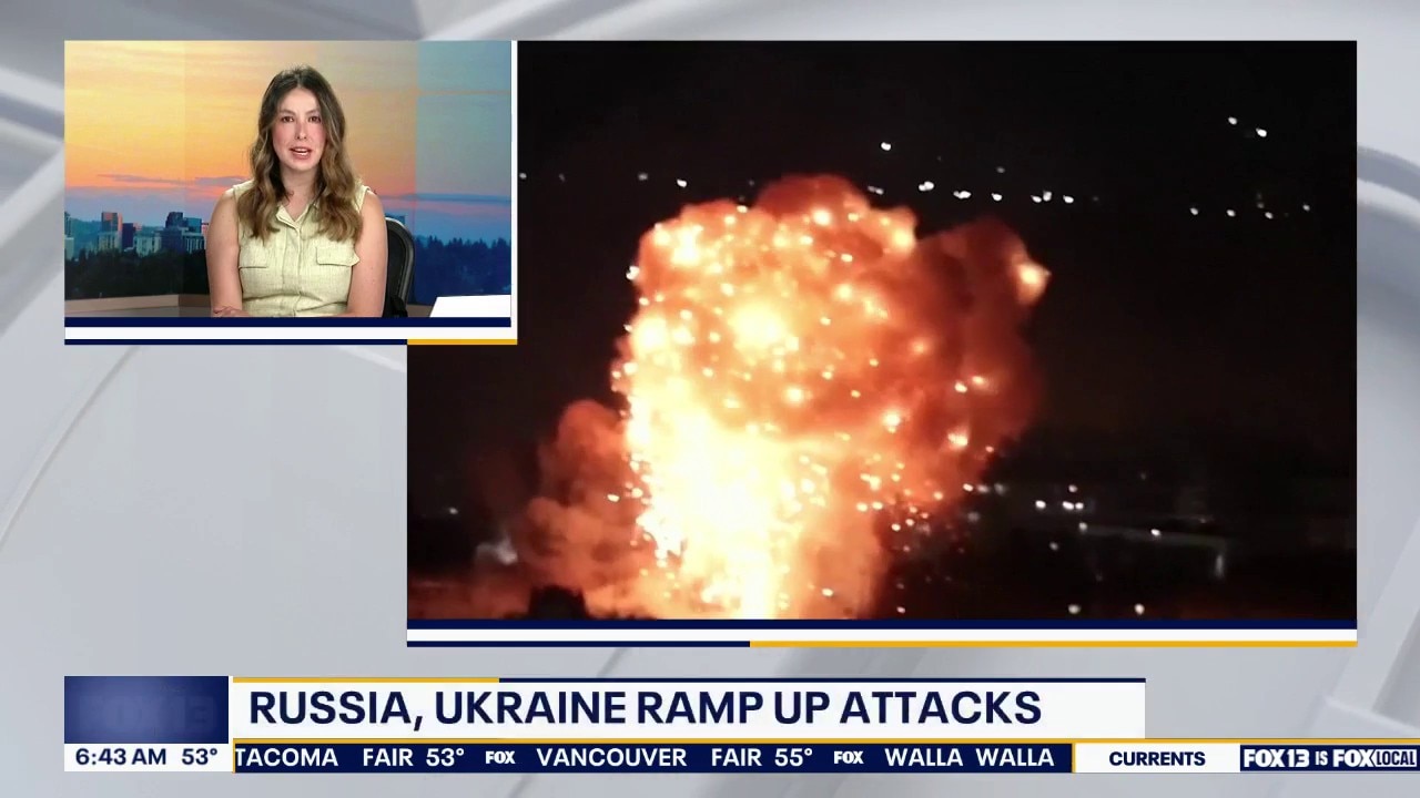 Russia, Ukraine ramp up attacks