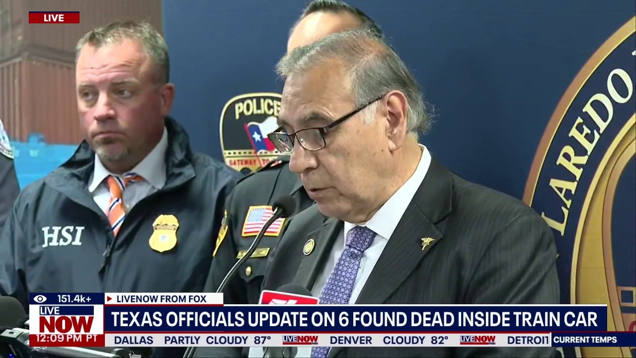 Texas-Mexico border: 6 found dead inside train car