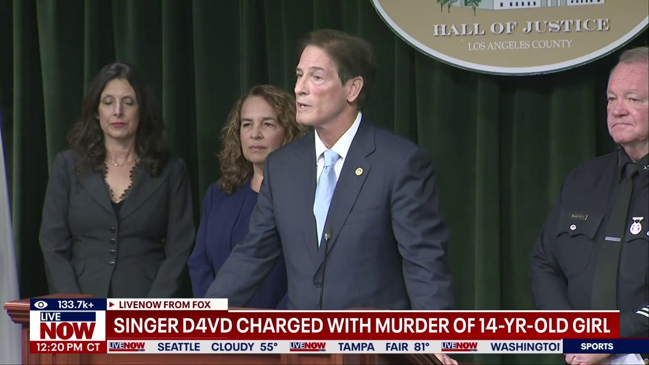 D4vd charged with murder in death of 14-year-old girl