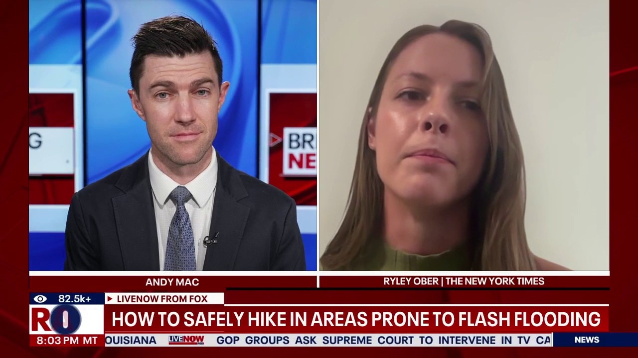 How to safely hike in areas prone to flash flooding