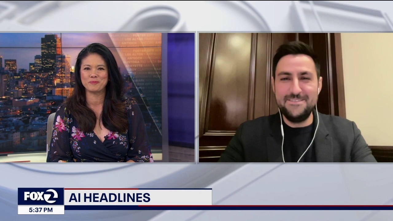 Tech policy expert joins KTVU to discuss latest AI headlines