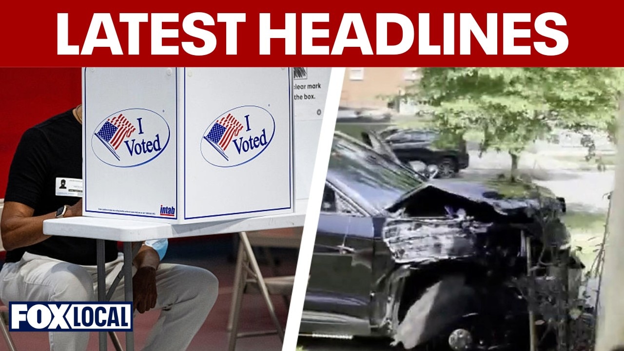 Virginia primary results roll in; Cop crashes into Oxon Hill home | TOP STORIES