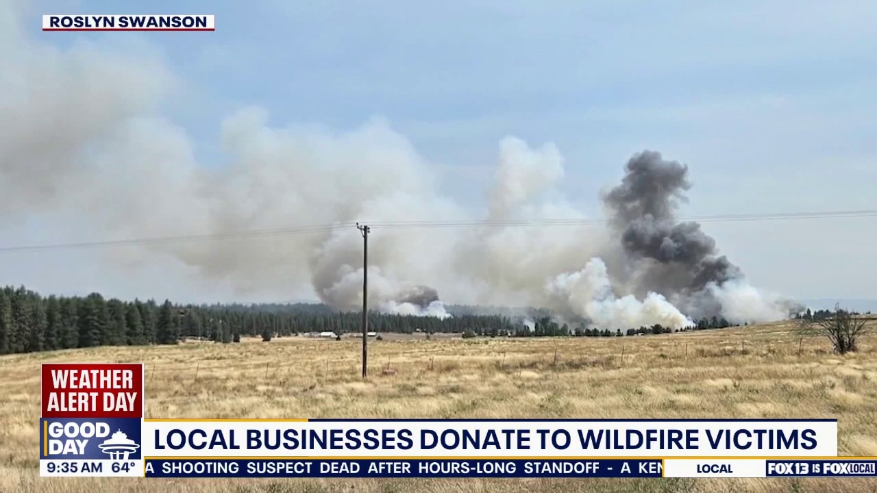 Western WA businesses donating to wildfire victims on the eastside