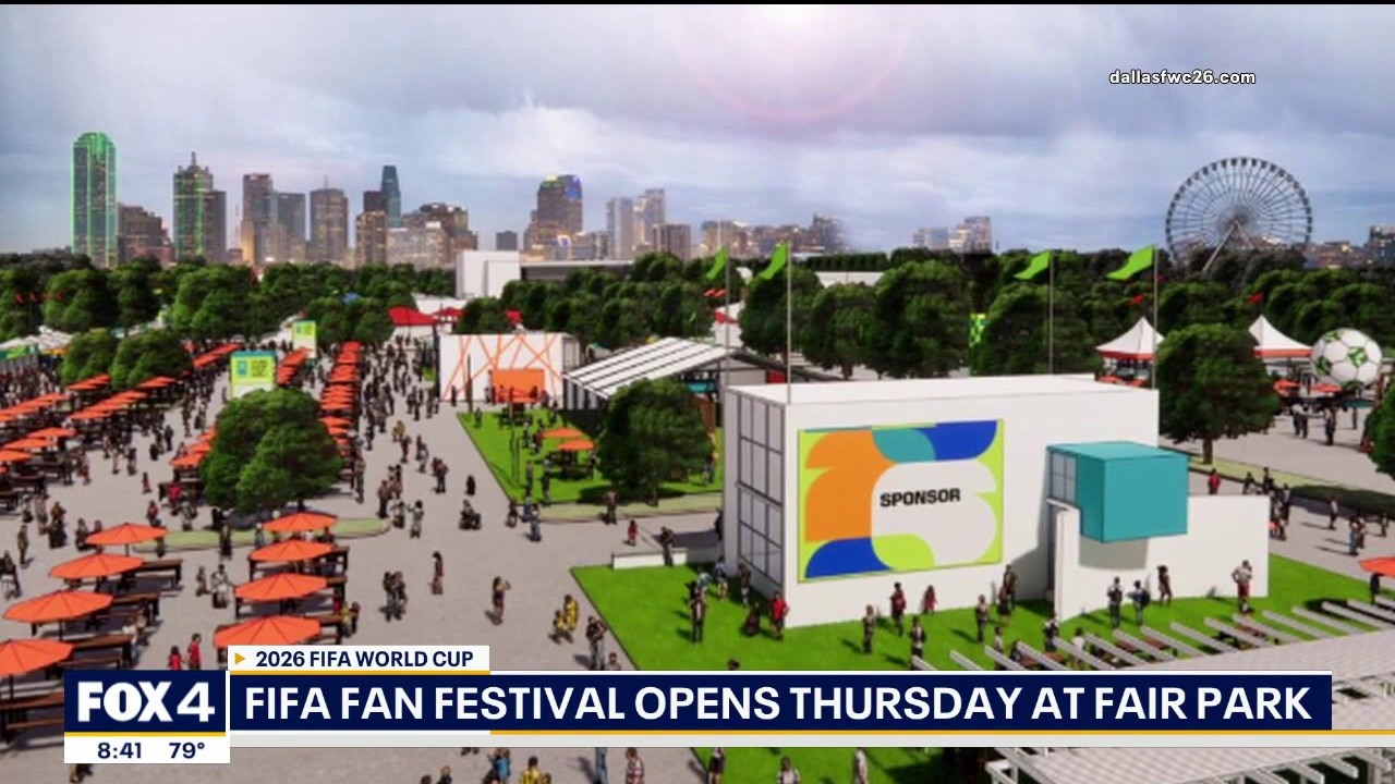 FIFA Fan Festival opens Thursday at Fair Park