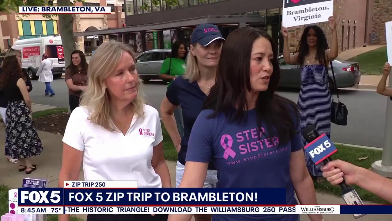 Fox 5 Zip Trip to Brambleton: Step Sisters