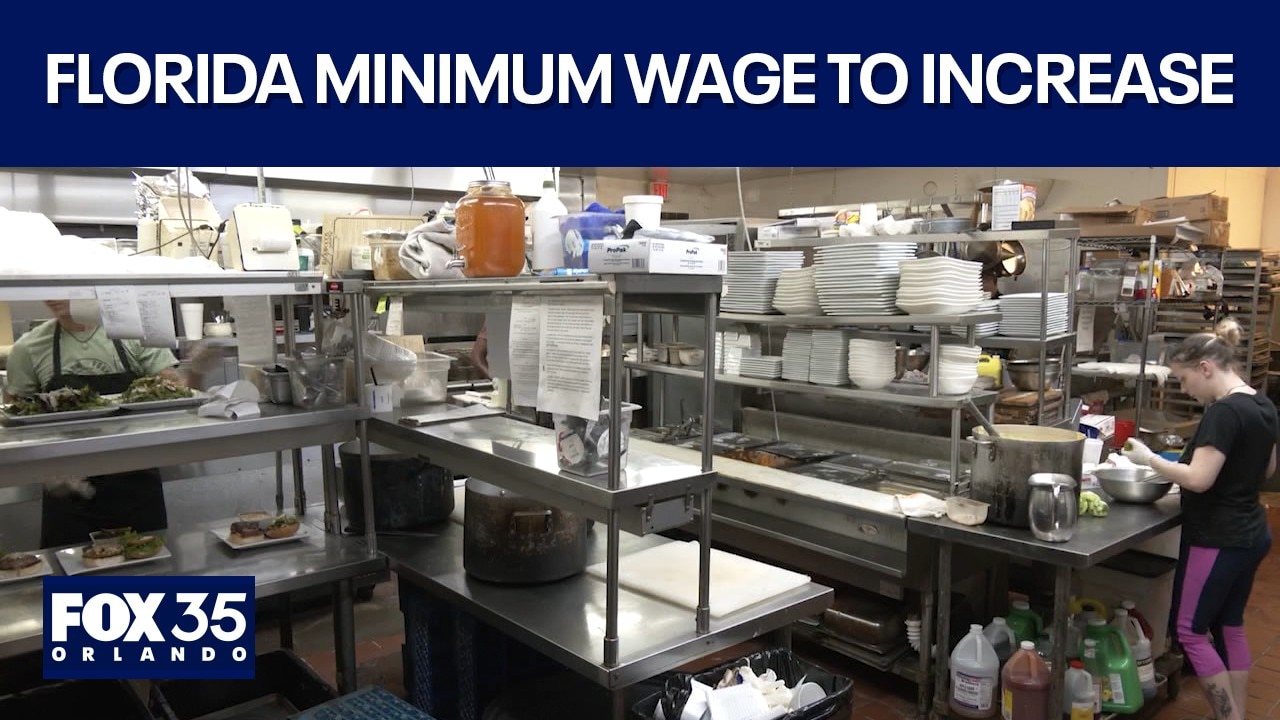 Florida's minimum wage raises to $15 an hour