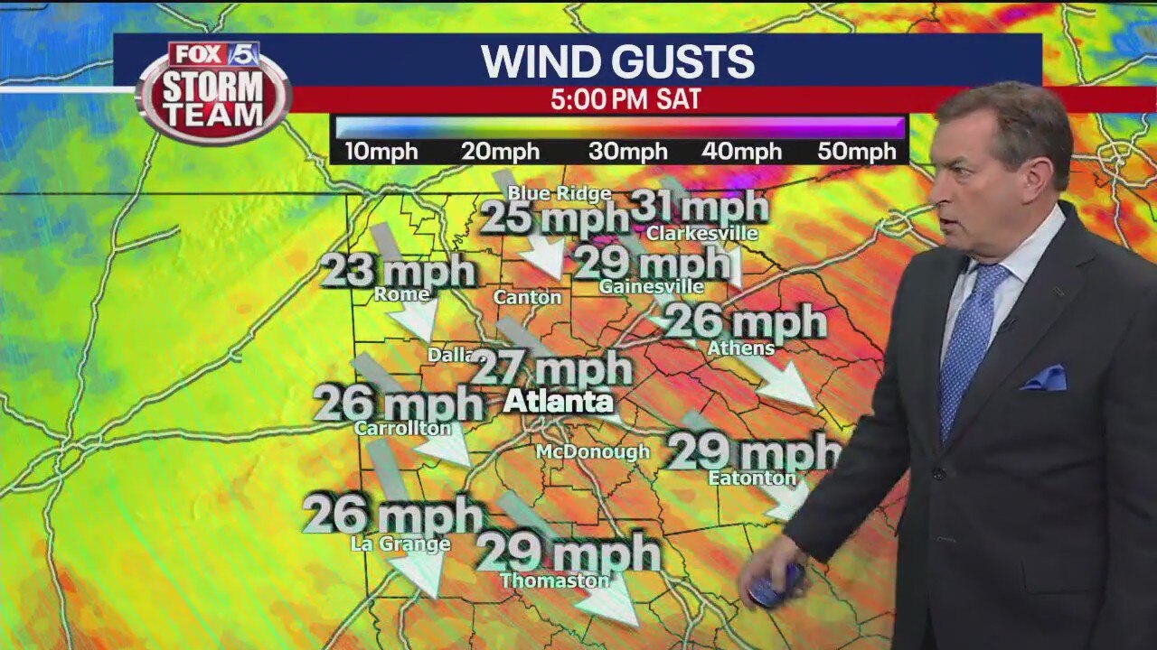 Thursday evening forecast