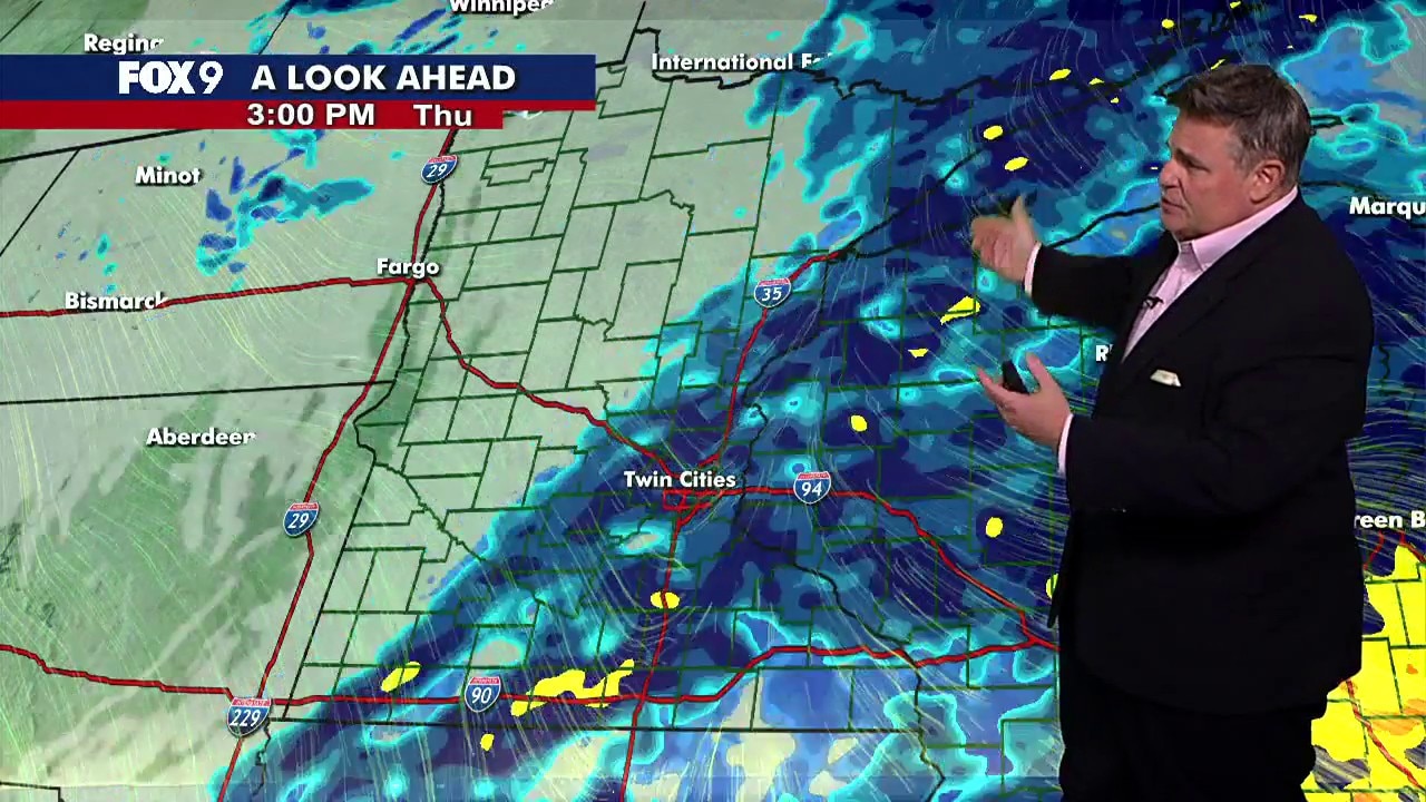 MN weather: Rainy Thursday afternoon