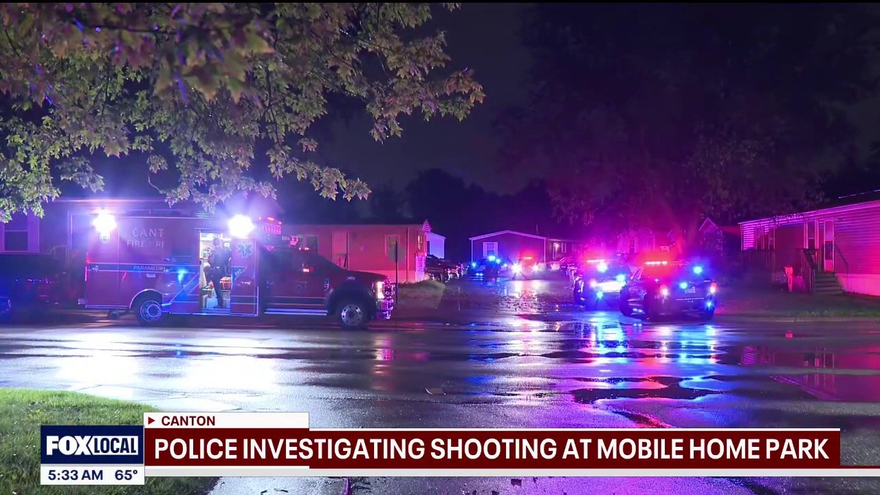 Canton police at scene of suspected drive-by shooting