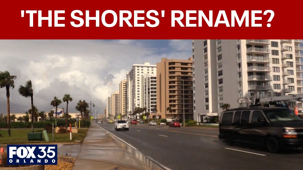 Daytona Beach Shores moves to rename city to 'The Shores'