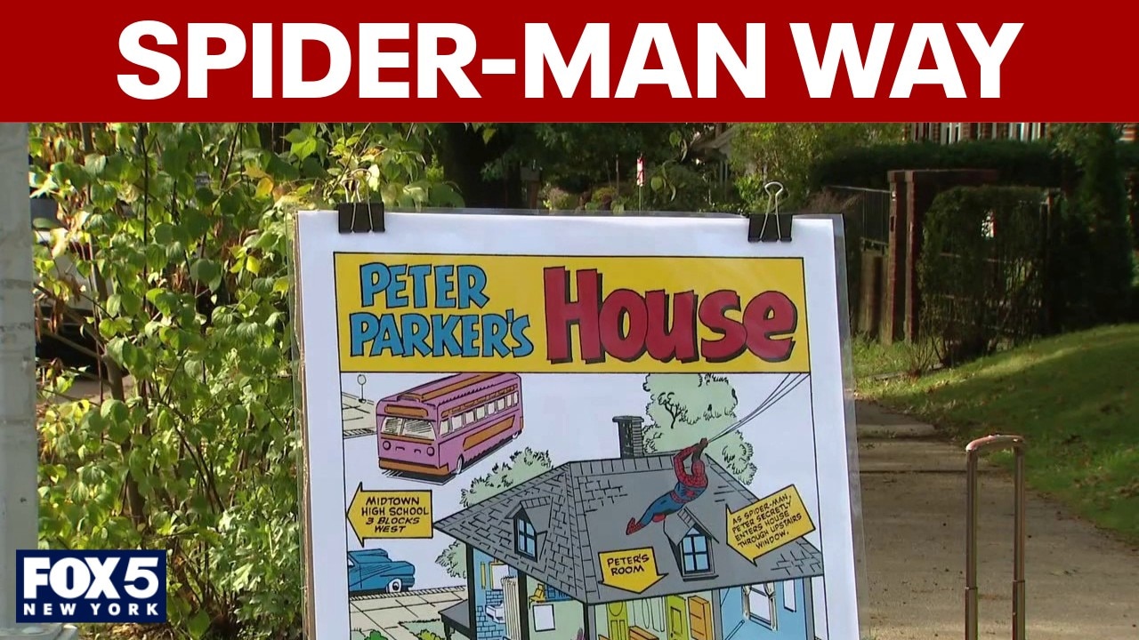 'Spider-Man Way' swings into Queens to honor iconic superhero