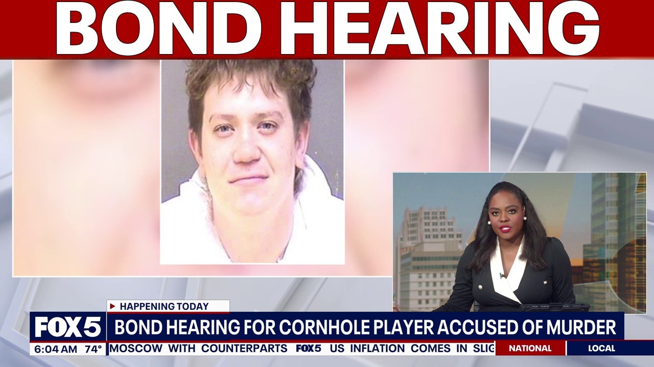 Bond Hearing for cornhole player accused of murder | FOX 5 AT 6AM