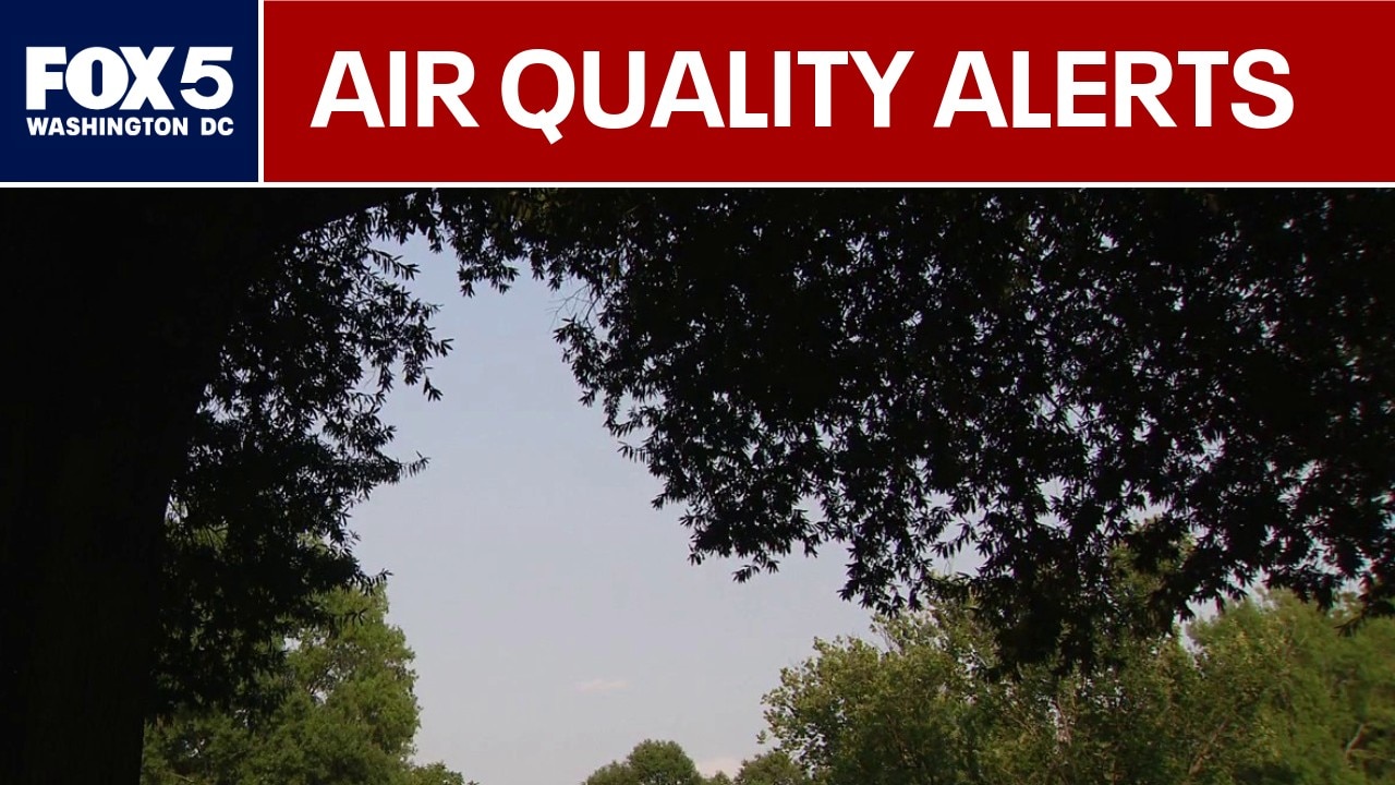 DMV leaders warn of unhealthy air quality alerts due to wildfire smoke