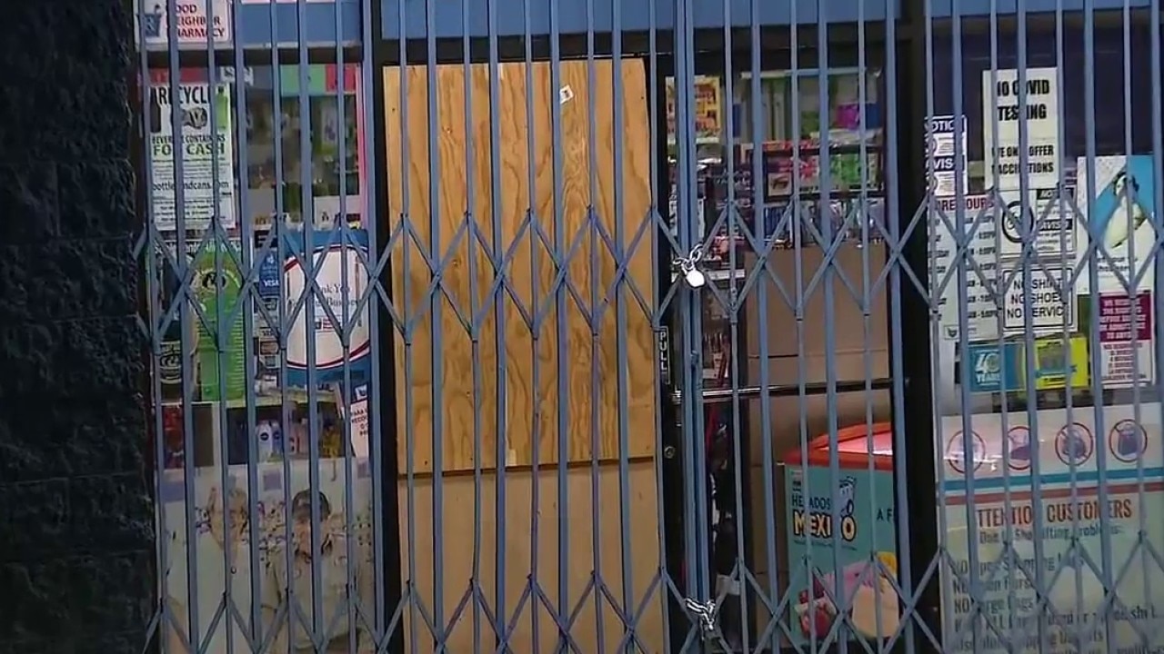 Business targeted during overnight street takeovers