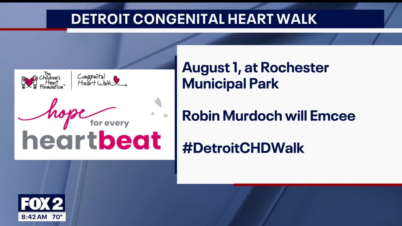 Detroit Congenital Heart Walk, August 1