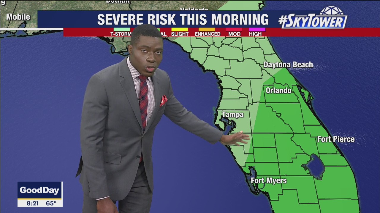 Sunday morning forecast