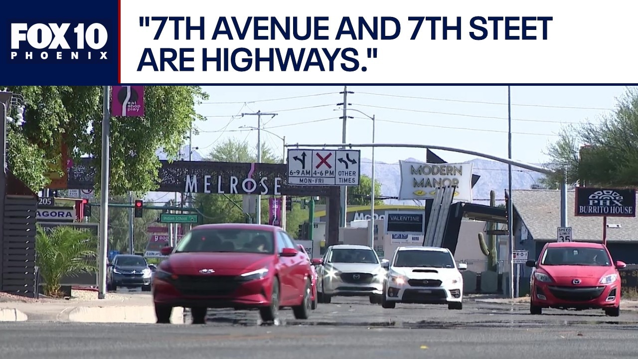 Phoenix debates future of reverse lanes on 2 roads