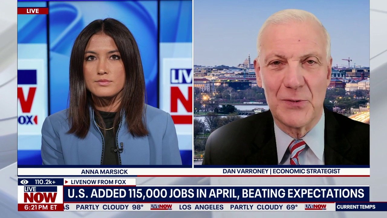 U.S. added 115,000 jobs in April, beating expectations