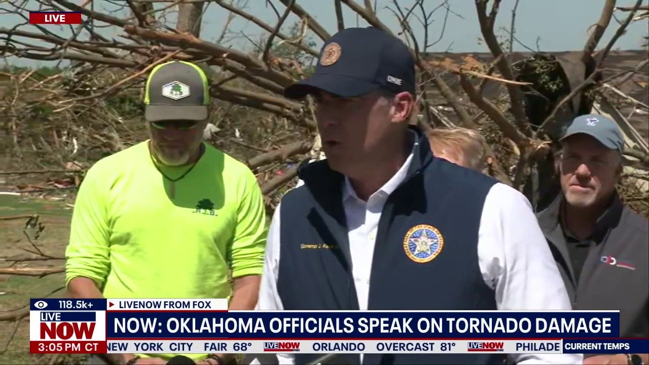 Oklahoma officials provide update on tornado damage