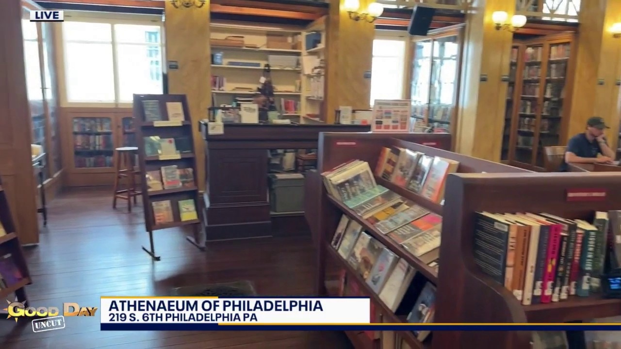 Good Day Uncut: The Athenaeum of Philadelphia