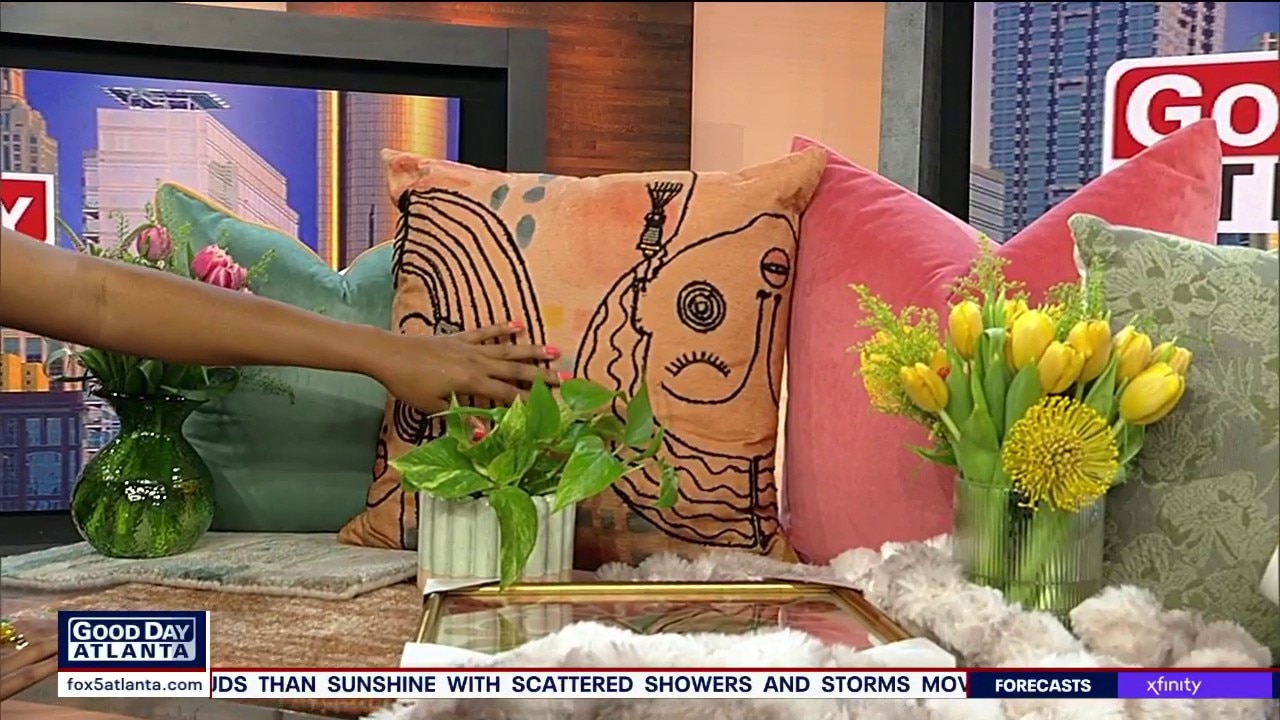 Amber Guyton shows us how refresh your home this Spring