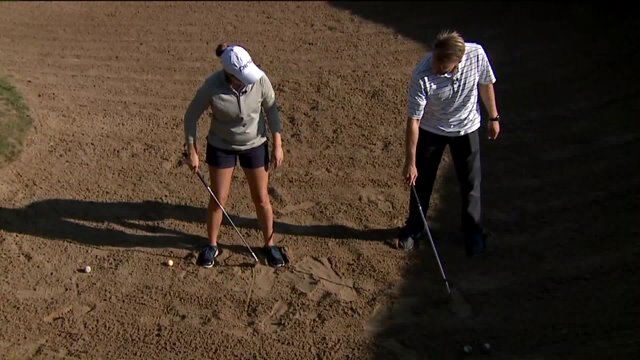 Pro golfer talks with Carl about upcoming tournament