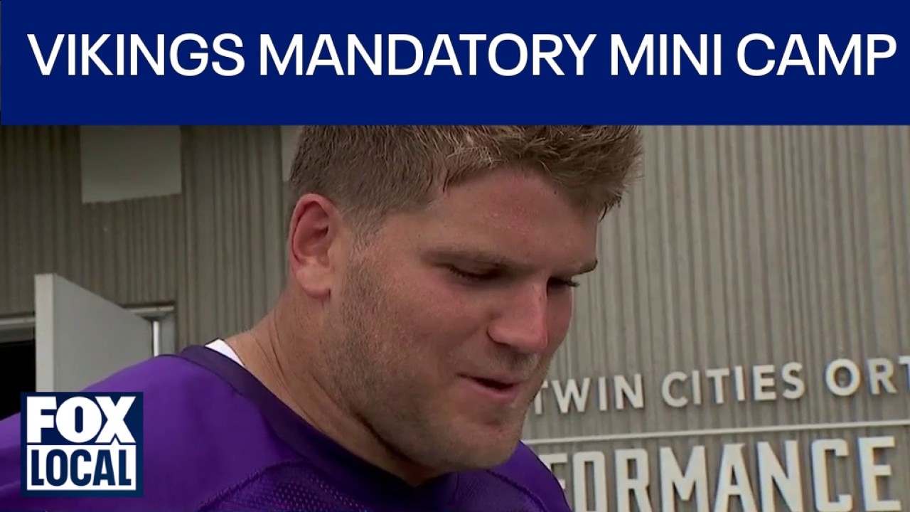 Vikings continue mandatory mini camp at TCO Performance Center