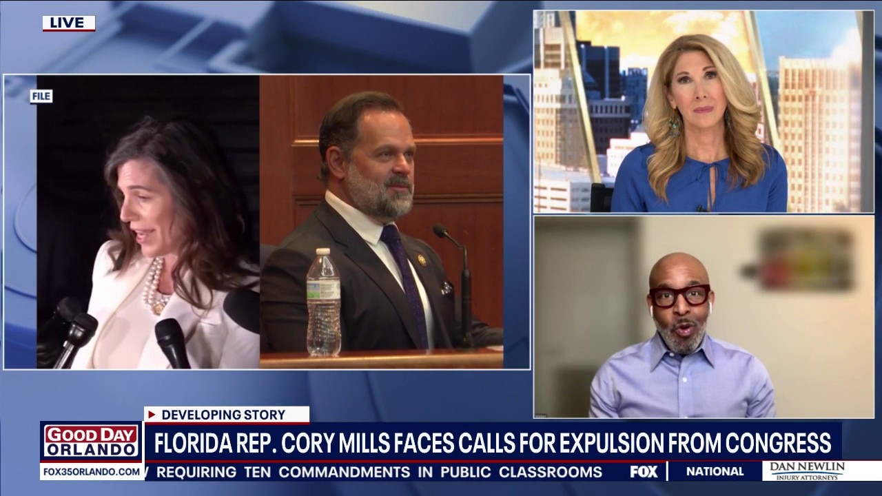 Florida Rep. Cory Mills faces calls for expulsion from Congress