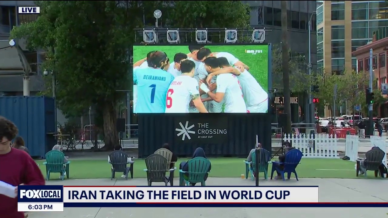 Iran plays in World Cup 