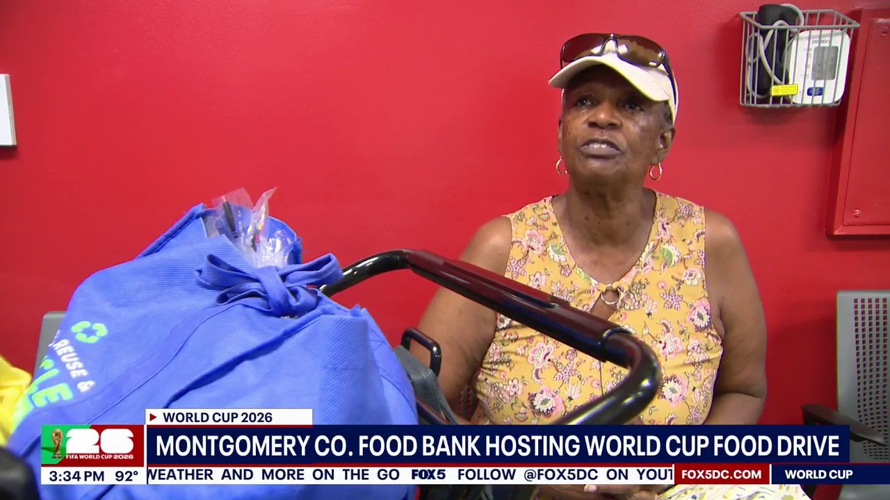Montgomery County Food Bank Hosting World Cup Food Drive