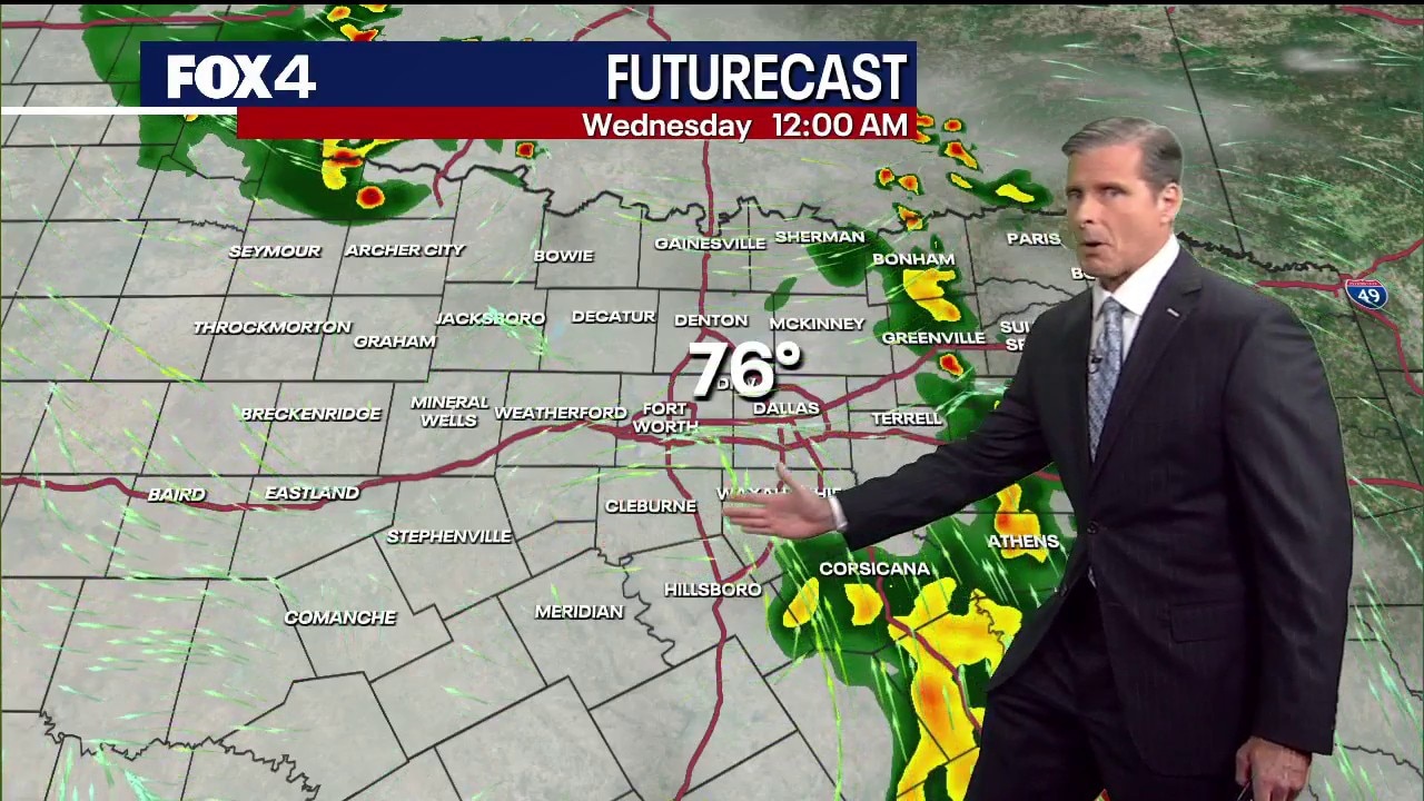Dallas weather: May 25 overnight forecast