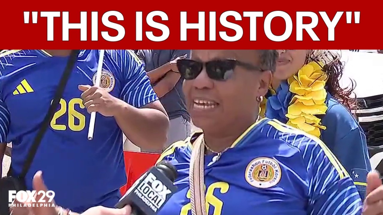 Curacao and Ivory Coast fans prepare for FIFA World Cup match in Philly